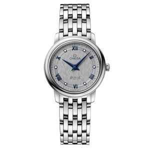 OMEGA De Ville Prestige Quartz Grey Diamond Dial